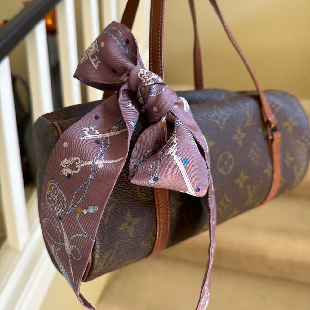 Louis Vuitton Brown Monogram Tote Bag